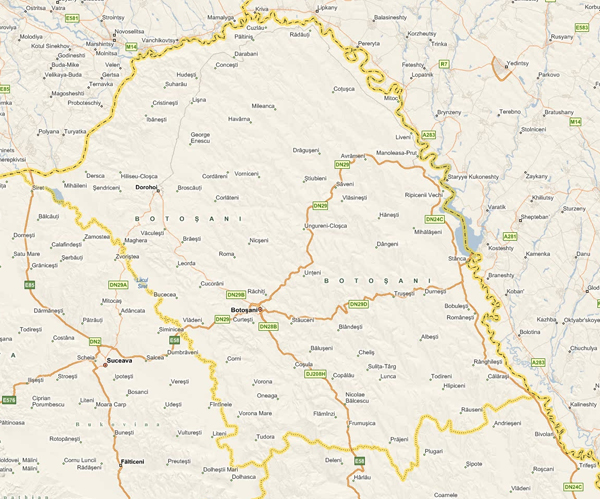 harta Botosani