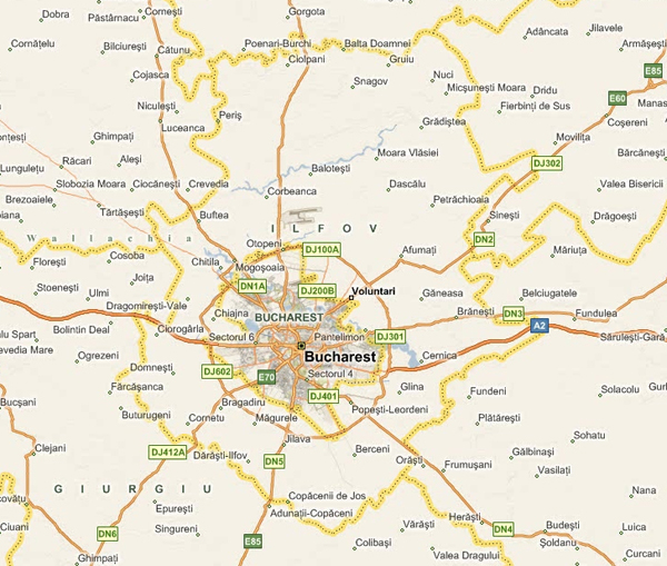 harta Bucuresti